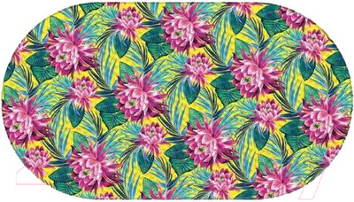 Коврик на присосках Varmax Пионы DF-294 (68x38)