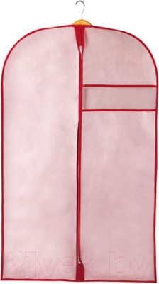 Чехол для одежды Handy Home Хризантема 1300x600 / UC-79-1 (розовый/бордовый)