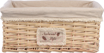 Корзина Natural House Natural Life 400x310x170 / EW-88 M (натуральный)