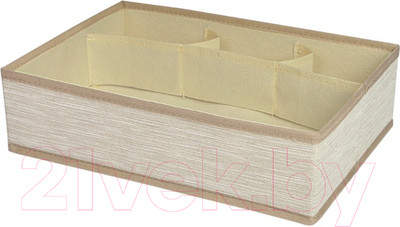 Кофр для хранения Handy Home Латте 4 секции 330x235x90 / ES-21