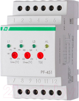 Переключатель фаз Евроавтоматика PF-451 / EA04.005.003