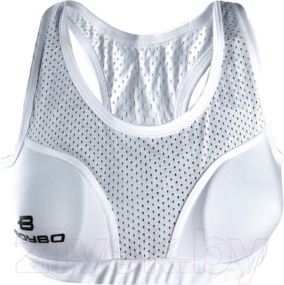Защита груди для единоборств BoyBo BP200 (XS, белый)
