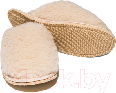 Тапочки домашние Smart Textile Домашнее тепло H520 (р-р 40-41, бежевый)
