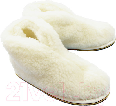 Тапочки домашние Smart Textile Бабуши H521 (р.40-41, белый)