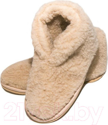 Тапочки домашние Smart Textile Бабуши H521 (р.35, бежевый)