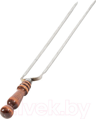 Шампур Шелковый путь Двойной кованный (40см)