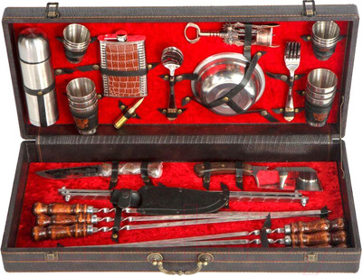 Подарочный набор Шелковый путь Кизляр-Премиум (44пр)