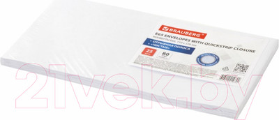 Набор конвертов почтовых Brauberg 122449 (25шт)