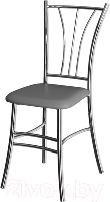 Стул ВВР Трилогия (экокожа серый)