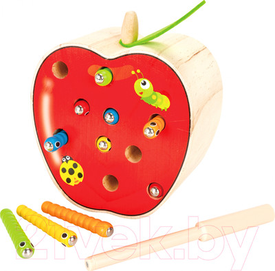 Развивающая игрушка Mapacha Рыбалка. Поймай гусеницу / 76837