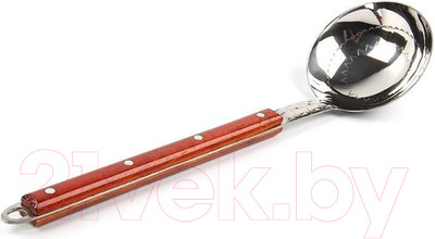 Половник Chugun Invest 40см (нержавеющая сталь/дерево)