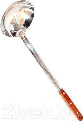 Половник Chugun Invest 47см (нержавеющая сталь/дерево)