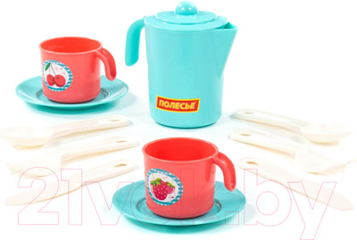 Набор игрушечной посуды Полесье Анюта / 80042