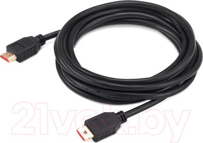 Кабель Buro BHP HDMI V1.4 3M LOCK (3м, черный)