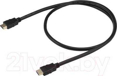Кабель Buro BHP HDMI 2.0-1 (1м, черный)