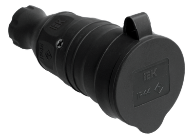 Розетка штепсельная IEK Омега PKR21-016-2-K02