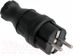 Вилка штепсельная IEK PKR01-016-2-K02