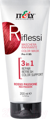 Оттеночный бальзам для волос Itely Riflessi 3в1 (200мл, красный)