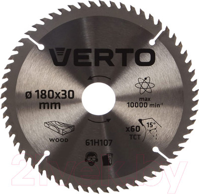 Пильный диск Verto 61H107