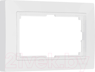 Рамка для выключателей и розеток Werkel W0082001 / a051304 (белый/basic)