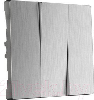 Клавиша для выключателя Werkel W1139009 / a051353 (серебряный рифленый)