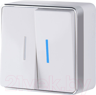 Выключатель Werkel Gallant W5020101 / a051586 (белый)