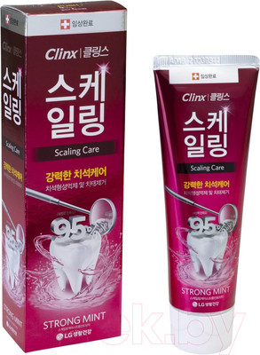 Зубная паста Perioe Clinx Strong Mint (100г)