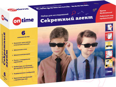 Набор для опытов On Time Секретный агент / 45033