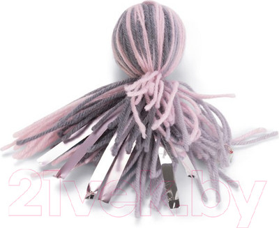 Игрушка для кошек Beeztees Octy Шерстяной мяч-осьминог / 440681