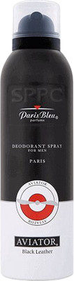 Дезодорант-спрей Paris Bleu Parfums Aviator Black Leather (200мл)
