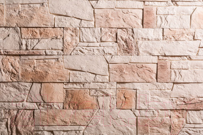 Декоративный камень бетонный РуБелЭко Доломит ДЛ-002 (слоновая кость с тонировкой)