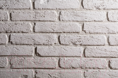 Декоративный камень бетонный РуБелЭко Древний кирпич ДК-001 (белый)