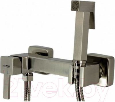 Гигиенический душ со смесителем Ledeme L5398A-7 (сатин)