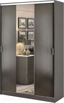 Шкаф-купе Стендмебель Альянс 1.5 (венге)