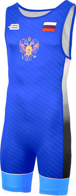 Трико для единоборств BoyBo Profi (XL, синий)