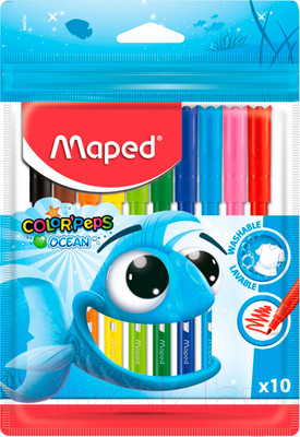 Фломастеры Maped Color Peps Ocean / 845724 (10шт)
