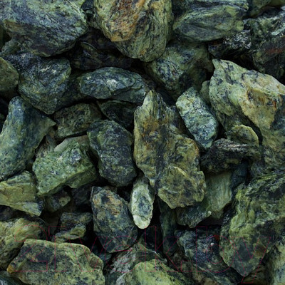 Щебень декоративный РуБелЭко Змеевик 10-20мм (20кг, салатовый)