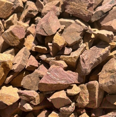 Щебень декоративный РуБелЭко Яшма 10-20мм (20кг)