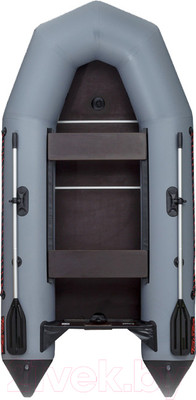 Надувная лодка Leader Boats Тайга-290 Киль / 0062171 (серый)