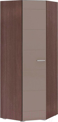 Шкаф Стендмебель Вегас угловой (кофе с молоком/ясень шимо темный)