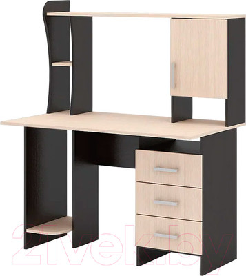 Компьютерный стол Стендмебель №5 (дуб белфорт/венге)