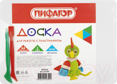 Доска для лепки Пифагор 227397