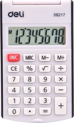 Калькулятор Deli E39217  (черный)