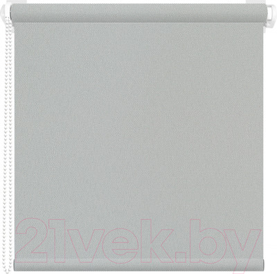 Рулонная штора АС МАРТ Мадагаскар 90x200 (серый)