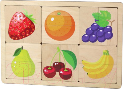 Развивающая игрушка Десятое королевство Фрукты, ягоды / 00737