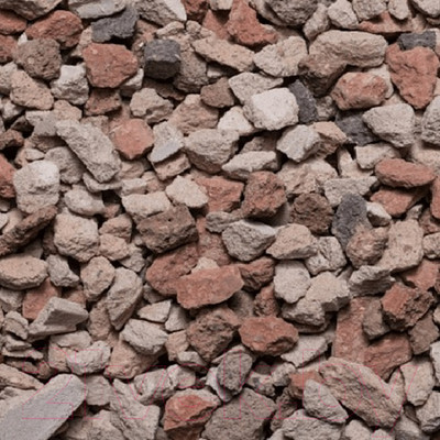 Щебень декоративный РуБелЭко 5-15мм (20кг, микс)