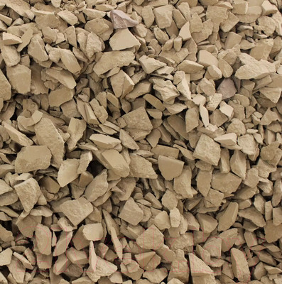 Щебень декоративный РуБелЭко 5-15мм (20кг, песчаник)