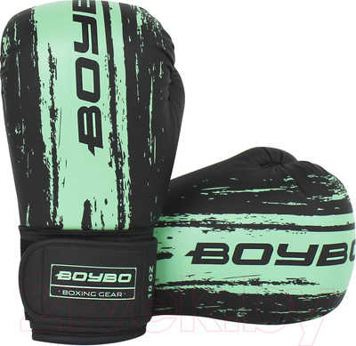 Боксерские перчатки BoyBo Stain (4oz, голубой)