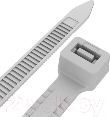 Стяжка для кабеля Rexant 67-0300 (100 шт, белый)