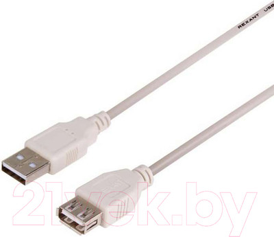 Удлинитель кабеля Rexant USB-А USB-A / 18-1114 (1.8м)